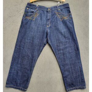 Tool Brand Jeans 44x32 Embroidered Rainbow Skater Baggy Grunge‎ Y2K